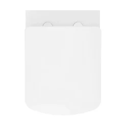 Cuvette WC suspendu en céramique, l.36 x H.35,5 x P.50 cm, blanc, GoodHome Levanna
