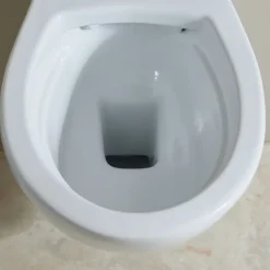 Cuvette WC suspendu PMR surélevée sans bride - AUSTIN