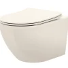 Cuvette Wc Suspendue Rea Carlo Mini Rimless Ecru