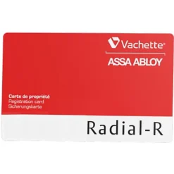 Cylindre profil européen RADIAL-R 42x42mm 3 clés - VACHETTE - 20987000