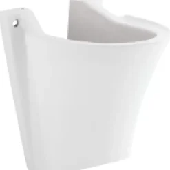 Demi colonne de lavabo Jade céramique traditionnelle SANINDUSA blanc