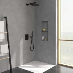 Douche de tête VILLEROY ET BOCH Universal rectangle Noir mat