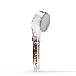 Douchette 1 jet avec billes Mineral Shower diam. 8 cm
