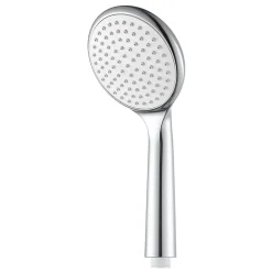 Douchette 1 jet chromé/blanc GoodHome Cavally