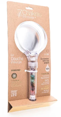 Douchette 1 jet Harmonie 12 cm 7ChakrasShower Change your life