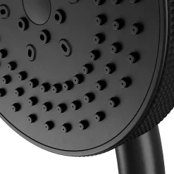 Douchette 5 jets noir GoodHome Selenga
