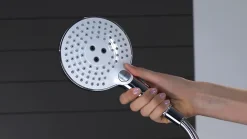 Douchette à main 3 jets chromée, Hansgrohe Raindance Select S 120