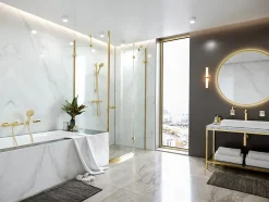 Douchette à main 3 jets, doré poli, Hansgrohe Raindance Select S 120