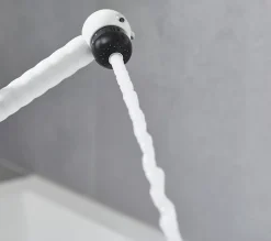 Douchette à main 2 jets noir et blanc, Hansgrohe Jocolino Zèbre