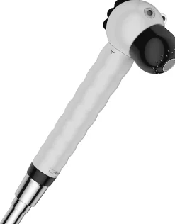 Douchette à main 2 jets noir et blanc, Hansgrohe Jocolino Zèbre