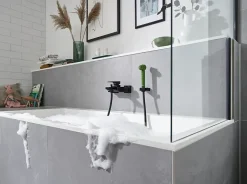 Douchette à main 2 jets verte, Hansgrohe Jocolino Crocodile