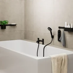 Douchette à main noir mat Vernis Blend 100 Vario Hansgrohe