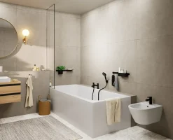 Douchette à main noir mat Vernis Blend 100 Vario Hansgrohe