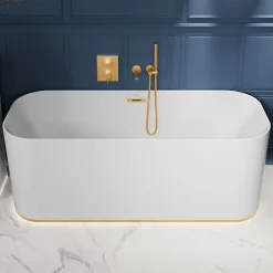 Douchette à main VILLEROY ET BOCH Verve Showers Stick Or brossé