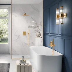 Douchette à main VILLEROY ET BOCH Verve Showers Stick Or brossé