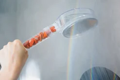 Douchette 7Chakras Shower Vitalité au Jaspe Rouge 1 jet L.22,6 x l.10,6 x H 6 cm