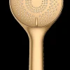 Douchette universelle ronde 3 jets Watersaving, doré, Wenko