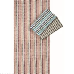Drap de bain à rayures pur coton 100x150 cm collection BREEZE gris