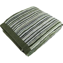 Drap de bain coton 500g/m2 collection PURE STRIPES II Vert
