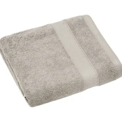 Drap de bain coton 550g/m2 95x140 cm collection NAÏA beige Lin