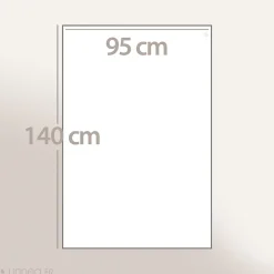 Drap de bain coton 550g/m2 95x140 cm NAÏA vert Romarin