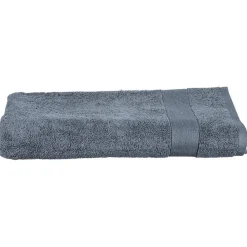 Drap de bain Essentiel - coton 450 gr/m² - gris anthracite 100x150 cm - Atmosphera