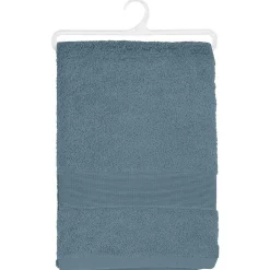 Drap de bain Essentiel - coton 450 gr/m² - gris orage 100x150 cm - Atmosphera
