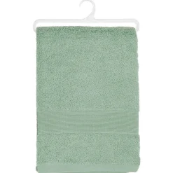 Drap de bain Essentiel - coton 450 gr/m² - vert céladon 100x150 cm - Atmosphera