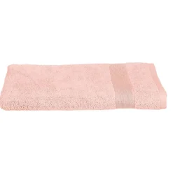 Drap de bain Essentiel - coton 450 gr/m² - rose 100x150 cm - Atmosphera
