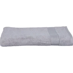 Drap de bain Essentiel - coton 450 gr/m² - gris taupe 100x150 cm - Atmosphera