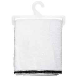 Drap de bain Joia - coton 550 gr/m² - blanc 100x150 cm - Atmosphera