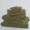 Drap De Bain Uni et Coloré (100x150 cm - Vert tilleul)