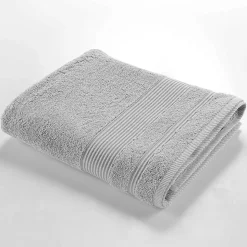 Drap de Bain 90x150 cm - Collection Tendresse - Éponge 500 g,m² - 90x150cm - Gris