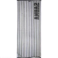 Drap de bain 85x200 cm collection SAUNA EFFICIENCE majuscule gris