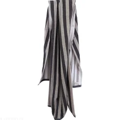 Drap de bain 85x200 cm collection SAUNA EFFICIENCE majuscule gris