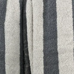 Drap de bain 85x200 cm collection SAUNA EFFICIENCE majuscule gris