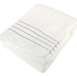 Drap de bain 100x150 cm coton 500 g/m² CHARM Blanc