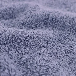 Drap de bain 100x150 cm coton peigné ALBA acier