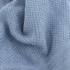 Drap de bain 100x150 cm DUNE bleu mer