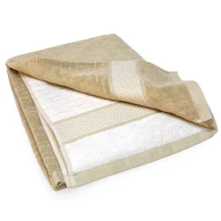 Drap de bain 90x200 cm FICUS Vert 500g/m2 pur coton biologique