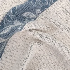Drap de bain 100x150 cm FOLIUM en coton 520 g/m² bleu Cérulé