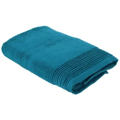 Drap de bain 100x150 cm JULIET Bleu Baltic 520g/m2