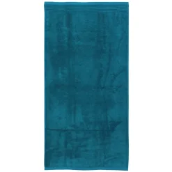Drap de bain 100x150 cm JULIET Bleu Baltic 520g/m2