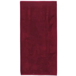 Drap de bain 100x150 cm JULIET Rouge bordeaux 520g/m2