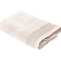 Drap de bain 100x150 cm JULIET Blanc Crème 520g/m2
