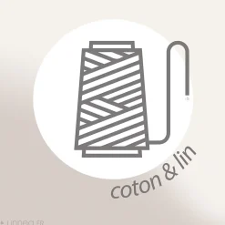 Drap de bain 100x150 cm LINEN blanc
