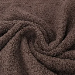 Drap de bain 100x150 cm PURE Marron 550g/m2