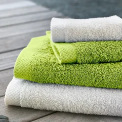 Drap de bain 100x150 cm PURE Pistache 550g/m2