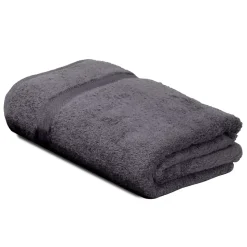 Drap de bain 100x150 cm ROYAL CRESENT Acier 650g/m2