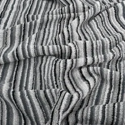 Drap de douche coton 500g/m2 PURE STRIPES II gris